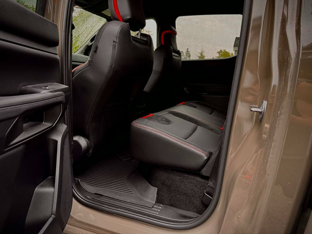 Back seat leather conditioning and dog hair removal